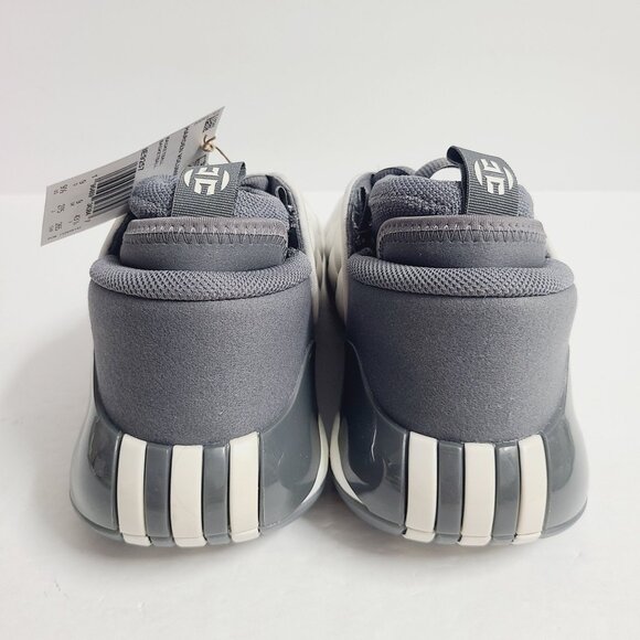 NEW Adidas Harden Vol 7 Basketball Shoes IE9257 Size 9.5 Gray Chalk White main image 7